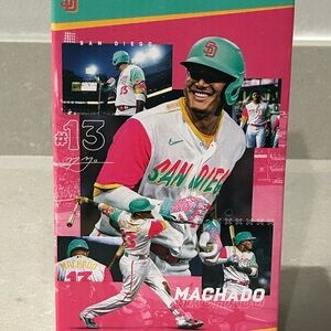 Limited Edition 2023 San Diego Padres Manny Machado City Connect Bobblehead